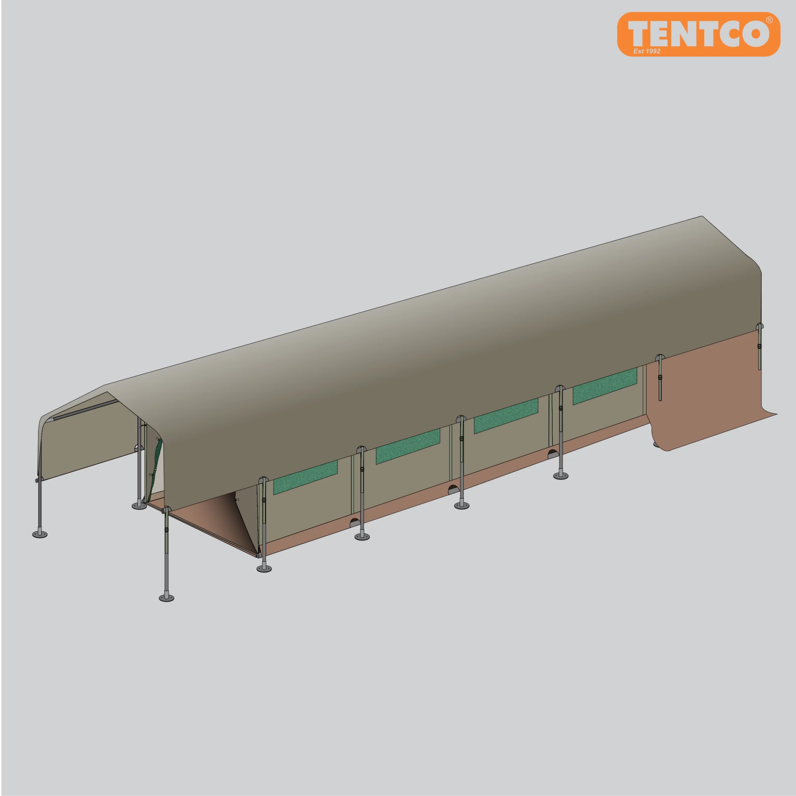 Frame Tent Oasis 4 Module Wide Body - Image 2